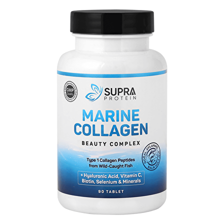 Supra Protein Marine Collagen Beauty Complex - 90 Tablet Balık Kolajeni