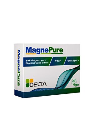Delta MagnePure 60 Kapsül SKT:10/2026