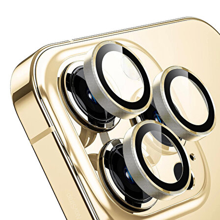 NovStrap iPhone 14 Pro Max - iPhone 14 Pro Uyumlu Kamera Lens Koruyucu Kılıf Apple iPhone 14 Pro Max