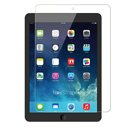 NovStrap Apple iPad 3 ile Uyumlu Ekran Koruyucu Nano Esnek Cam A1416 A1430 A1403