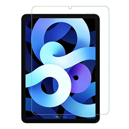 NovStrap Apple iPad Air 4 10.9 inç ile Uyumlu Ekran Koruyucu Nano Esnek Cam A2072-A2316-A2324-A2325