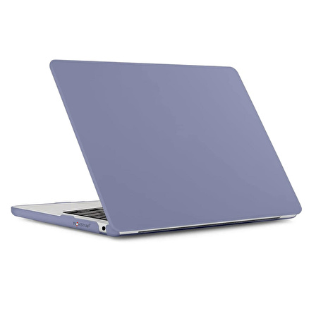 NovStrap Apple MacBook Air M1 Çip A2337 A1932 A2179 13.3" Uyumlu Kılıf Cream Hard Shell Rubber Kapak