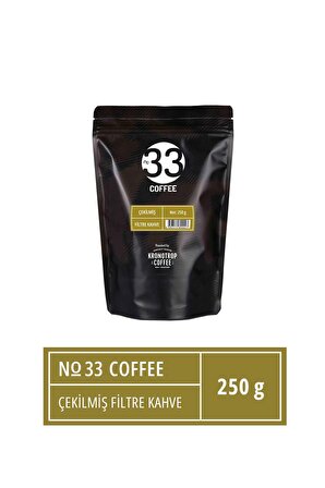 No 33 Çekilmiş Filtre Kahve 250 gr
