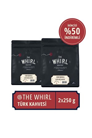The Whirl 250 gr 2'li Türk Kahvesi