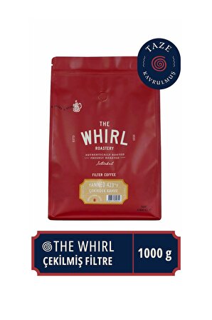 The Whirl Filtre Tanned 423°F Çekilmiş Kahve 1 kg