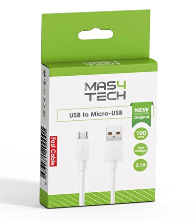 USB 2.0 To Micro USB Hızlı Şarj Ve Data Kablo (1 Metre , Orijinal )