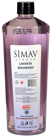 SİMAV Termal Sulu Lavanta Kolonyası - 400 ml