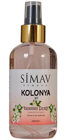 SİMAV Termal Sulu Yasemin Çiçeği Kolonyası Spreyli - 200 ml