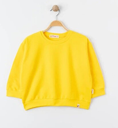 Tiffany Sweatshirt Oversize Theme Sarı