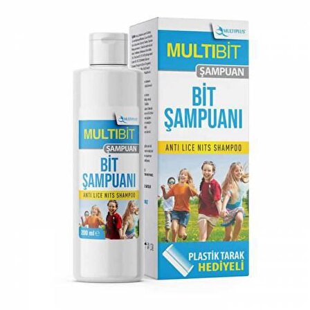 Multiplus Multibit Şampuanı - Bit Şampuanı (Plastik Tarak Hediyeli) BRK0285