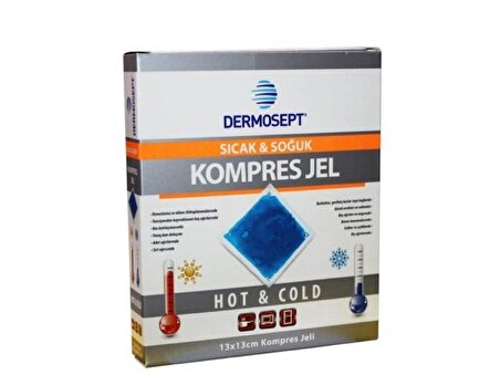 Dermosept Sıcak Soğuk Termo Jel Kompres Buz Jel - M Beden BRK0391