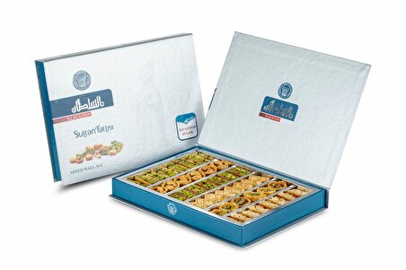 Al Sultan Sweets Karışık Diyet Baklava -  Şekersiz Özel Diyabetik Baklava 400gr