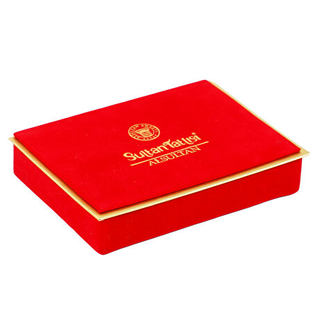 Al Sultan Sweets Karışık Baklava - Kırmızı Kadife Kutusunda 6lı Lezzet Koleksiyonu 400gr