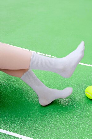 Tenis Çorabı Kolej Çorap Unisex 2 Adet