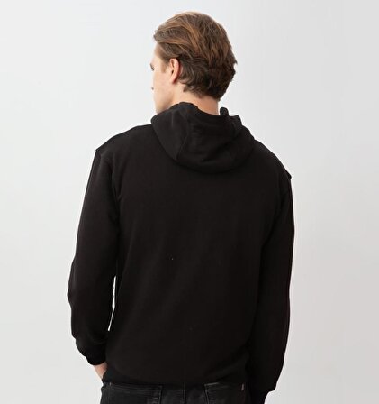 Nors Aesir Kapüşonlu Sweatshirt Siyah