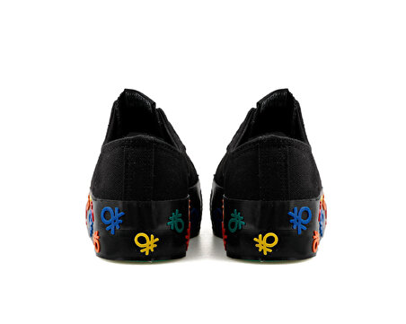 Benetton Bn 30940 Siyah Kadın Günlük Ayakkabı BN-30940-SIYAH Siyah
