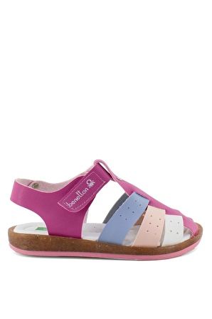 Benetton BN-1205 Patik Kız Çocuk Sandalet Pembe