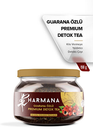 Guarana Özlü Premium Detox Tea 2 Aylık Kullanım 150 Gr