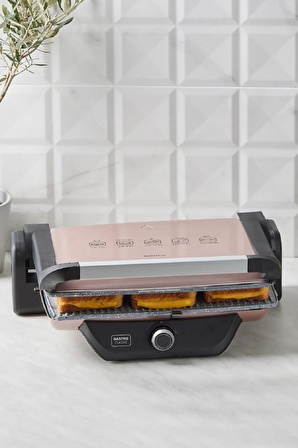 Gastro Classic Izgara Ve Tost Makinesi Rosegold