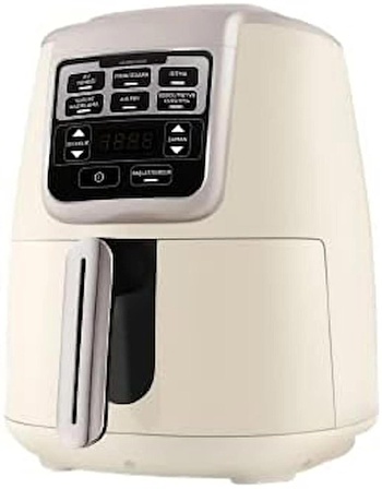 (OUTLET) Karaca Air Pro Cook XL 2in1 Airfryer 4 lt Konuşan Yağsız Iconic Beige Fritöz