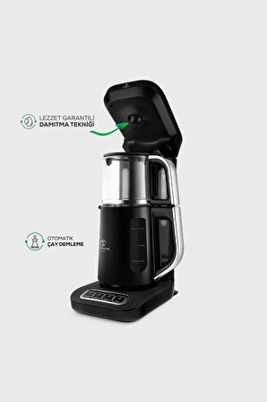 Karaca Robotea Pro 4 in 1 Konuşan Çay Makinesi Chrome