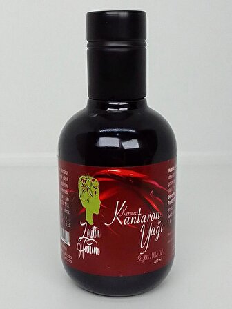 Zeytin Hanım Kırmızı Kantaron Yağı 250 ml (Polifenollü Zeytinyağında Çözünmüş)