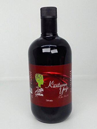 Zeytin Hanım Kırmızı Kantaron Yağı 750 ml (Polifenollü Zeytinyağında Çözünmüş)