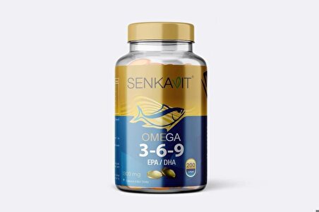 Senkavit Omega 3-6-9 1300 Mg 200 Lü Softjel