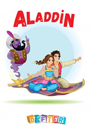Aladdin 64 Sayfa 13,5 X19,5cm Defter
