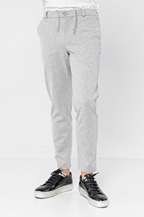 Erkek Relaxed Fit Beli Lastikli Bağcıklı Likralı Rahat Jogger Pantolon