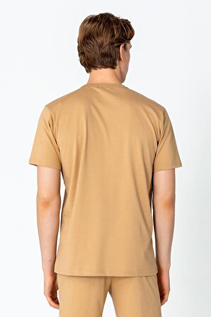 Erkek Regular Fit Rahat Sade Klasik T-Shirt