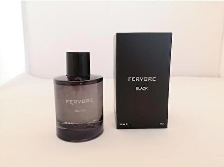 Fervore Black Edt 100 ml Erkek Parfüm