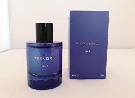 Fervore Blue Edt 100 ml Erkek Parfüm