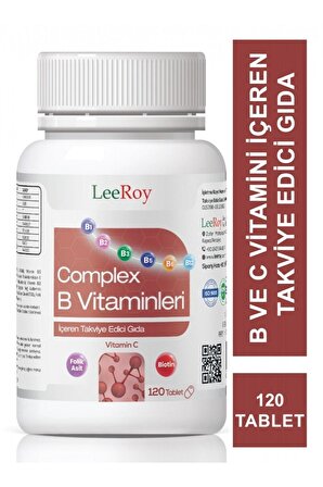 Compleks B Vitamini 120 Tablet
