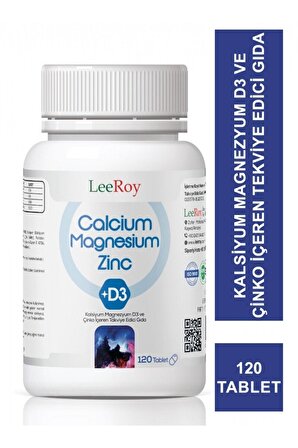 Calcium Magnesium Zinc 120 Tablet