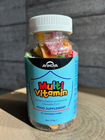 Vitatoy Multivitamin + Multimineral 90 Adet Çiğnenebilir Çocuk Vitamini