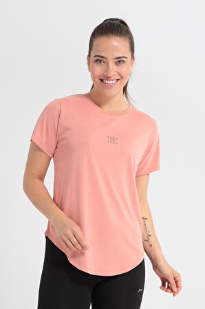 Slazenger PLUS Kadın T-Shirt Somon