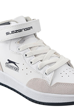 Slazenger PACE Sneaker Unisex Çocuk Ayakkabı Beyaz