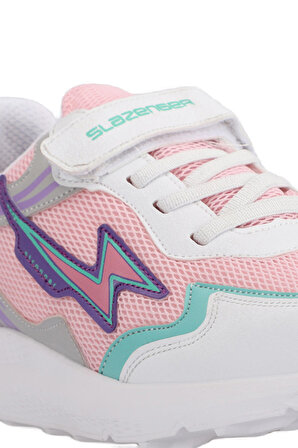 Slazenger KAORU Sneaker Kız Çocuk Ayakkabı Pembe / Beyaz