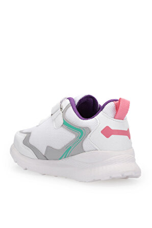 Slazenger KAORU Sneaker Kız Çocuk Ayakkabı Beyaz / Lila