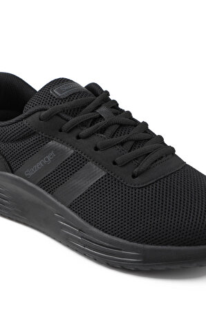 Slazenger BARREL Sneaker Erkek Ayakkabı Siyah / Siyah