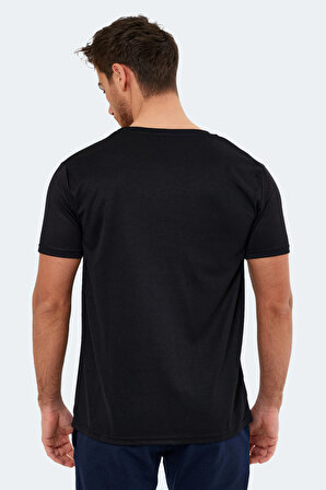 Slazenger OHAD Erkek T-Shirt Siyah