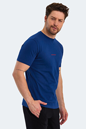 Slazenger PATSY Erkek Kısa Kol T-Shirt Indigo