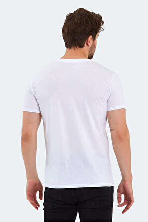Mille KALEO Erkek T-Shirt Beyaz