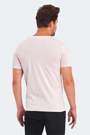 Mille KAMAL Erkek T-Shirt Pudra