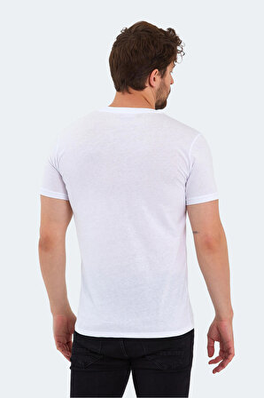 Mille KAUKO Erkek T-Shirt Beyaz