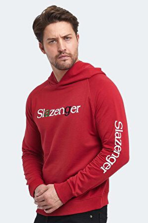 Slazenger KADMOSS Erkek Sweatshirt Kırmızı