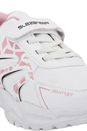 Slazenger KANNER Sneaker Kız Çocuk Ayakkabı Beyaz / Pembe