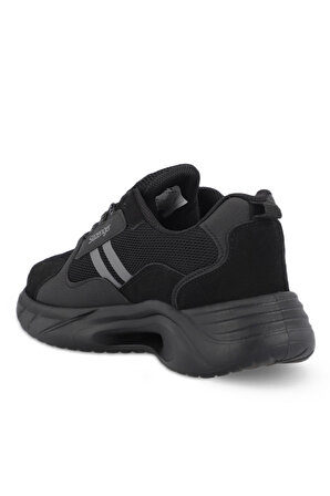 Slazenger MAKEDA KTN Erkek Sneaker Ayakkabı Siyah / Siyah