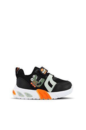 Mille PANAMA Unisex Çocuk Sneaker Ayakkabı Siyah / Yeşil